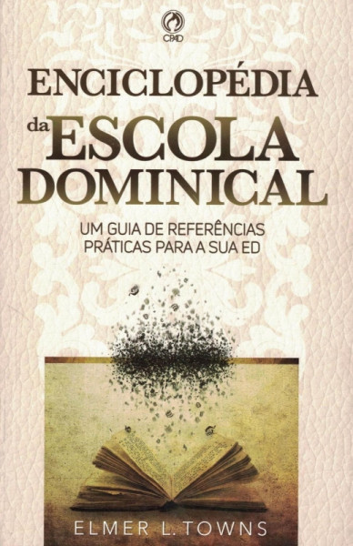 Capa de Enciclopédia da Escola Dominical - Elmer L. Towns