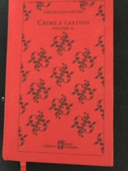 Capa de Crime e Castigo - v. 2 - Fiódor M. Dostoiéviski