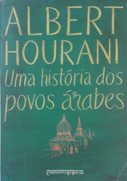 Capa de Uma história povos árabes - Albert Hourani
