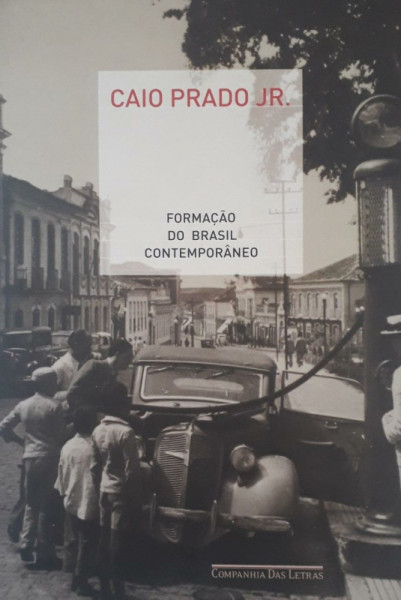 Capa de Formação do Brasil contemporâneo - Caio Prado Jr.