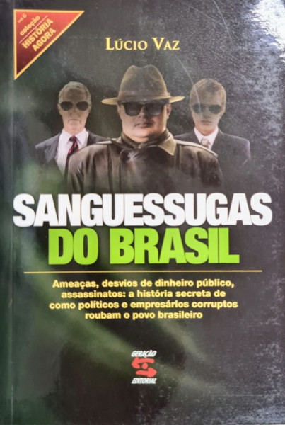 Capa de Sanguessugas do Brasil - Lúcio Vaz