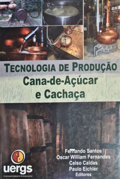 Capa de Tecnologia de produção - Fernando Santos, Oscar William Fernandes, Celso Caldas, Paulo Eichler