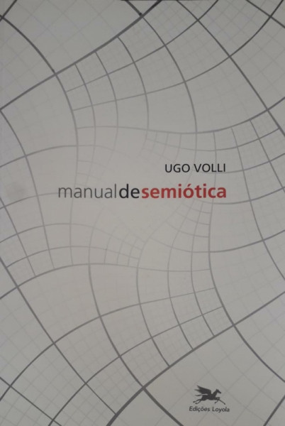 Capa de Manual de semiótica - Ugo Volli
