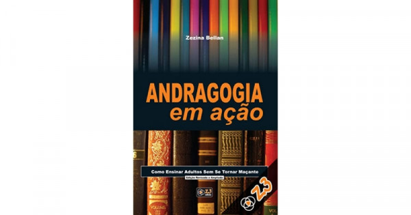 Capa de Andragogia em Ação - Zezina Soares Bellan