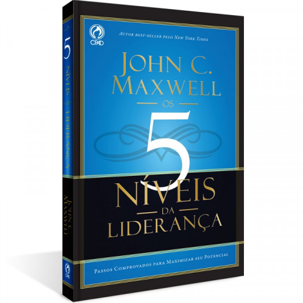Capa de Os 5 Níveis da Liderança - John C. Maxwell