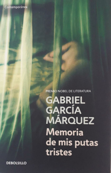 Capa de Memorias de mis putas tristes - Gabriel García Márquez