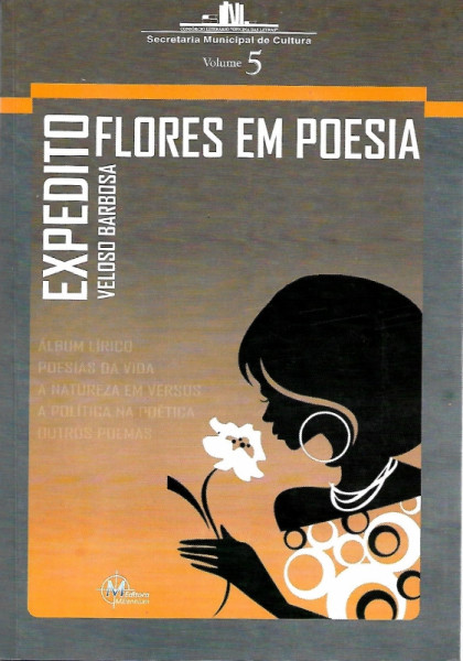 Capa de Flores em poesia - Expedito Veloso Barbosa