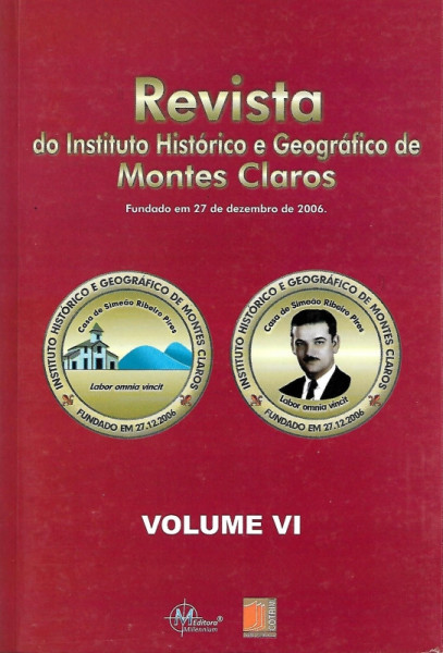 Capa de Revista do Instituto Histórico e Geográfico de Montes Claros - Volume VI - Instituto Histórico e Geográfico de Montes Claros