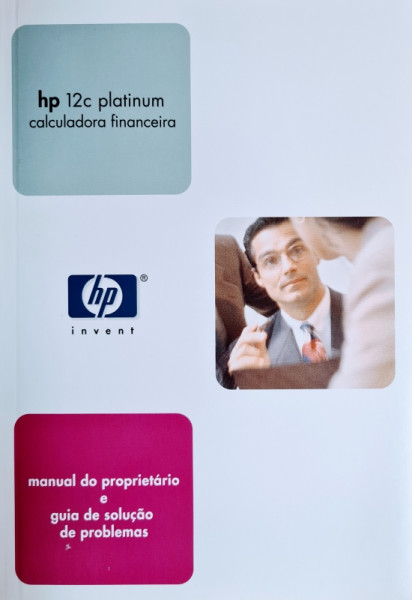 Capa de HP-12C Platinum - Calculadora financeira - Hewlett-Packard
