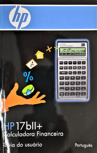 Capa de HP-17BII  - Calculadora financeira - Hewlett-Packard