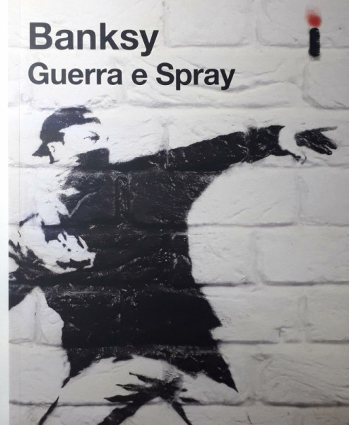 Capa de Guerra e spray - Banksy