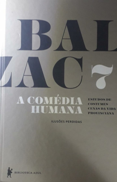 Capa de A comédia humana volume 7 - Honoré de Balzac