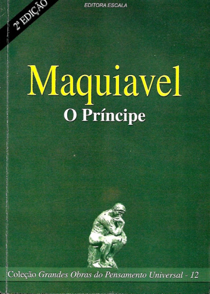 Capa de Maquiavel - Niccoló Machiavelli