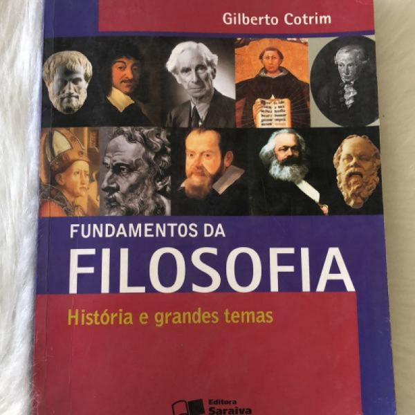 Capa de Fundamentos da Filosofia - Gilberto Cotrim