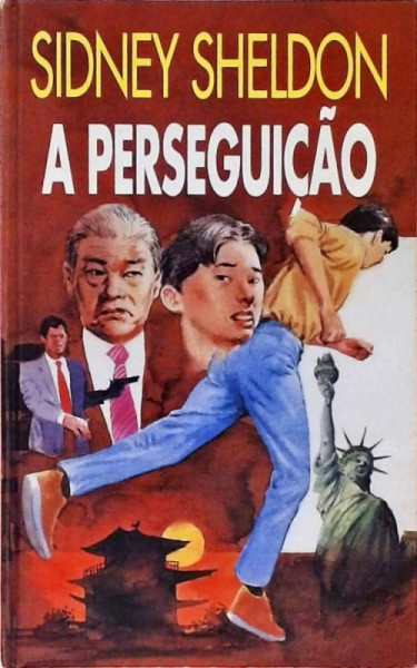 Capa de A perseguição - Sidney Sheldon