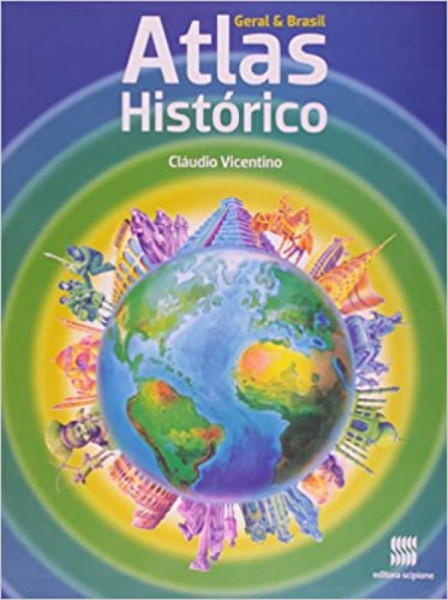 Capa de Atlas Histórico - Claúdio Vicentino