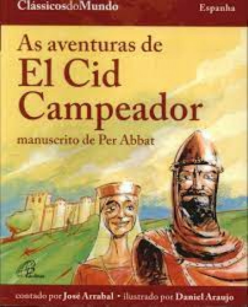 Capa de As aventuras de El Cid Campeador - Per Abbat