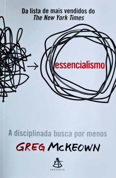 Capa de Essencialismo - Greg McKeown
