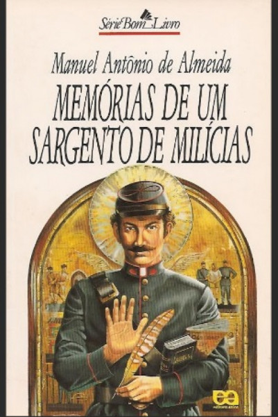 Capa de memorias de um sargento de melicias - Manoel Antonio de Almeida