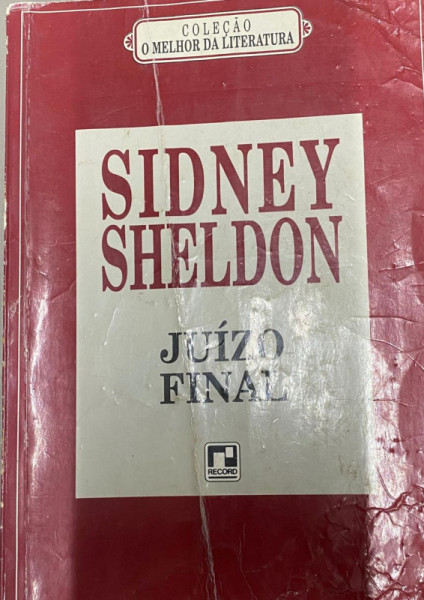 Capa de Juízo final - Sidney Sheldon