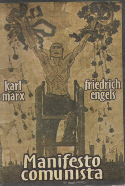 Capa de Manifesto comunista - Karl Marx; Friedrich Engels