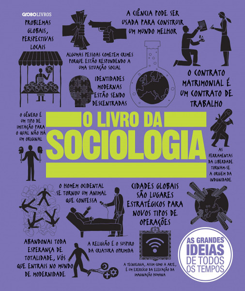 Capa de O livro da sociologia - Vários autores
