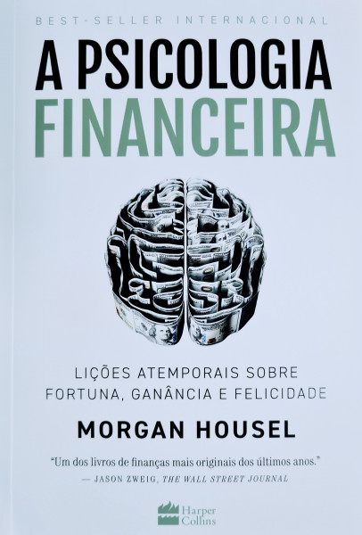 Capa de A psicologia financeira - Morgan Housel