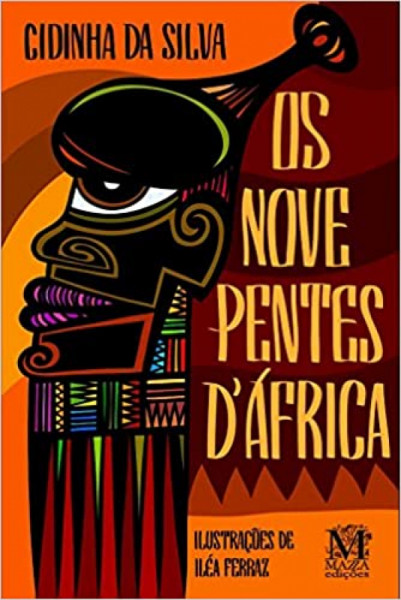 Capa de Os nove pentes d'África - Cidinha da Silva