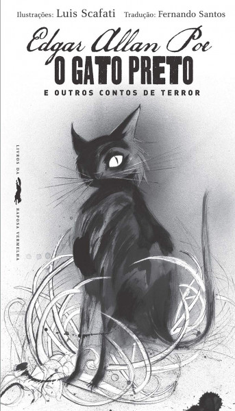 Capa de O Gato Preto - Edgar Allan