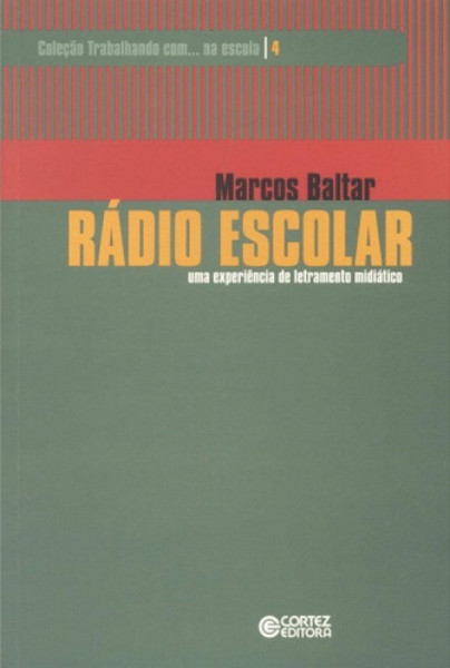 Capa de Rádio Escolar - Marcos Baltar
