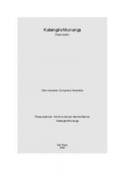 Capa de Cem anos a mais de bibliografia sobre o negro no Brasil - Kabengele Munanga, Antonia de Lourdes dos Santos