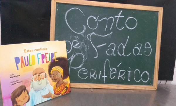 Capa de Ester conhece Paulo Freire - Alê Oliveira