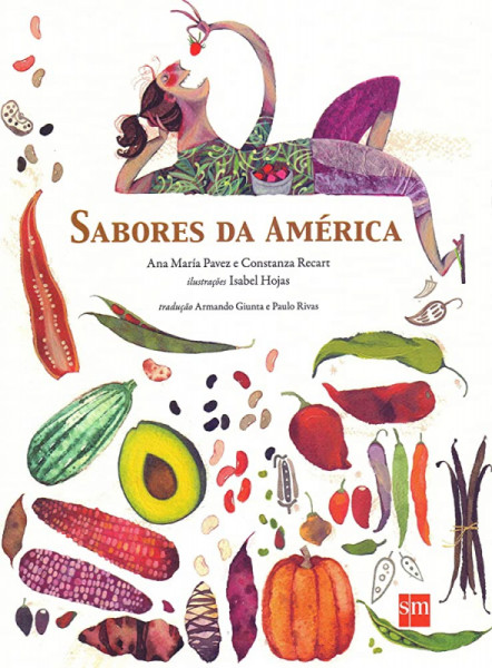 Capa de Sabores da América - Ana Maria Pavez; Constanza Recart