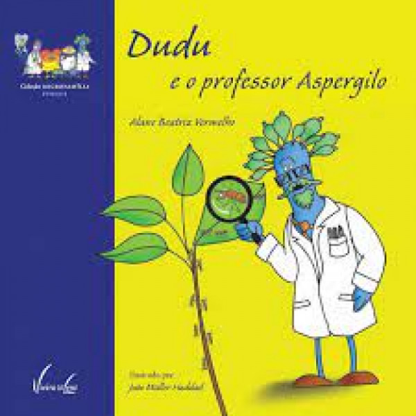 Capa de Dudu e o professor Aspergilo - Alane Beatriz Vermelho