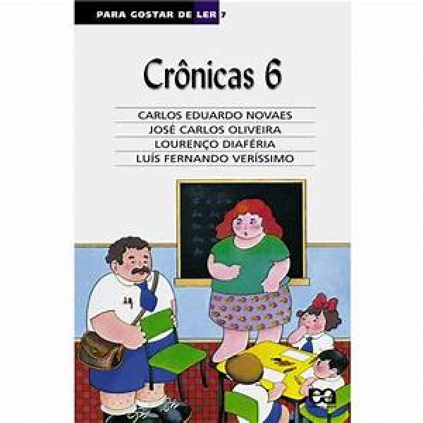 Capa de Crônicas 6 - Carlos Eduardo Novaes