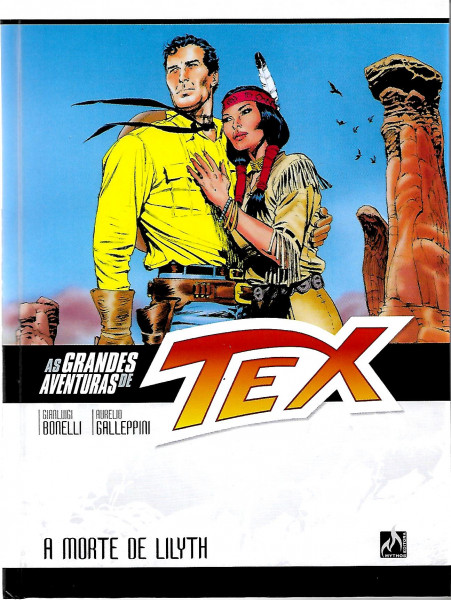 Capa de As grandes aventuras de Tex - Volume 1 - Gianluigi Bonelli, Aurelio Gallepppini