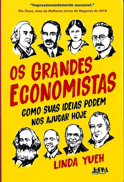 Capa de Os grandes economistas - Linda Yueh