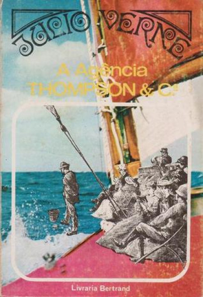 Capa de A Agência Thompson & C.ª - Julio Verne