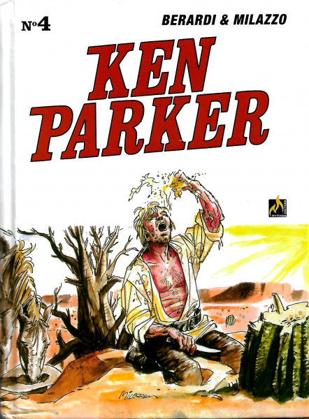 Capa de Ken Parker nº 4 - Giancarlo Berardi, Ivo Milazzo