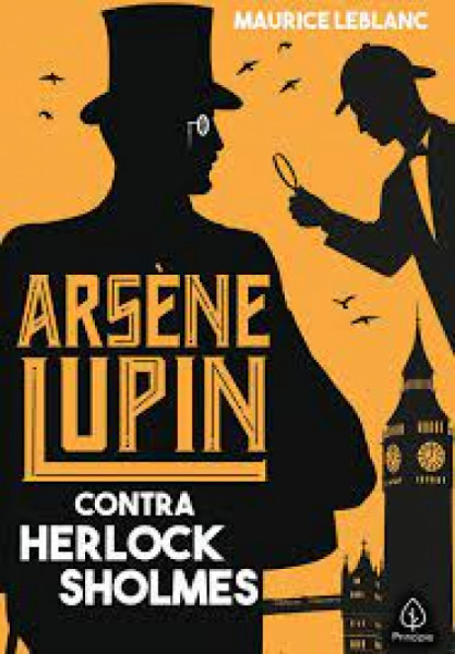 Capa de Arsène Lupin contra Herlock sholmes - Maurice Leblanc