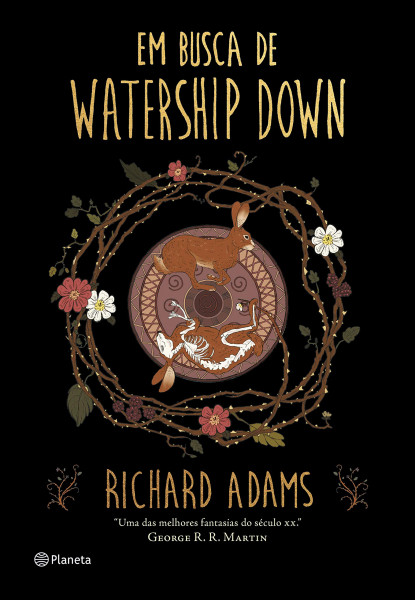 Capa de Em busca de Watership Down - Richard Adams