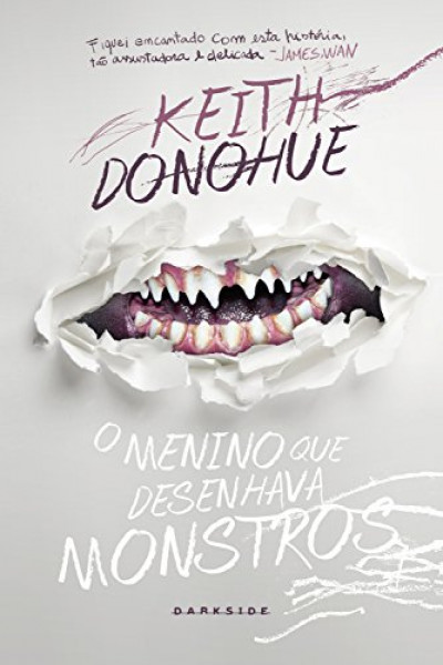 Capa de O menino que desenhava monstros - Keith Donohue