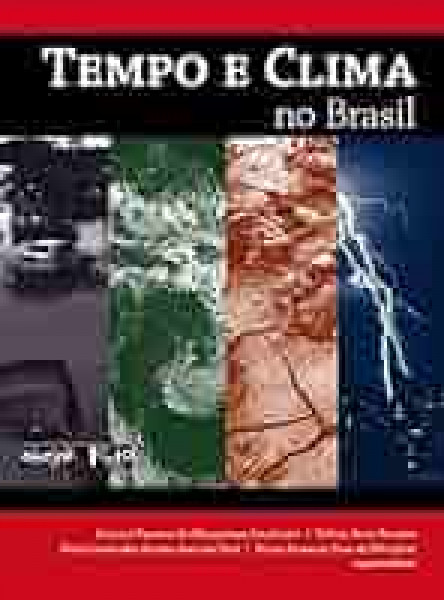 Capa de TEMPO E CLIMA NO BRASIL - IRACEMA FONSECA DE ALBUQUERQUE