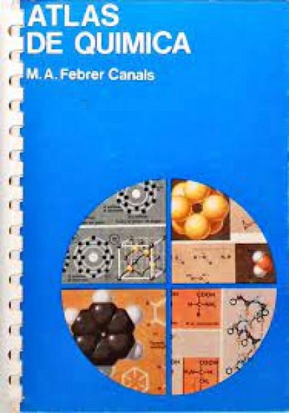 Capa de Atlas de Química - M.A. Febrer Canals