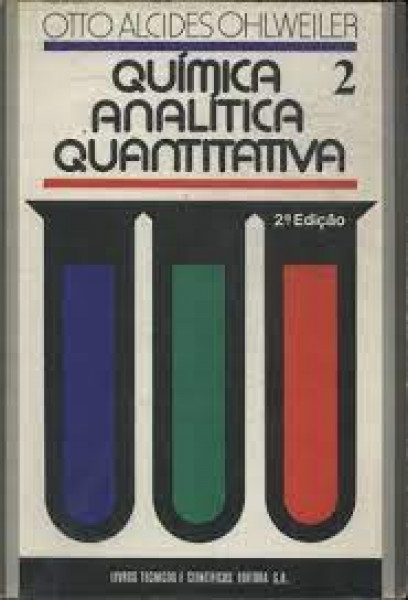 Capa de Química Analítica Quantitativa - Otto Alcides Ohlweiler