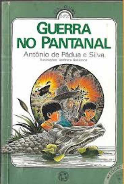 Capa de Guerra no Pantanal - Antônio de Pádua e Silva