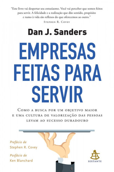 Capa de Empresas feitas para servir - Dan J. Sanders
