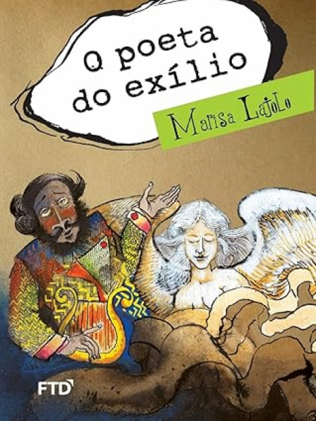 Capa de O poeta do exílio - Marisa Lajolo