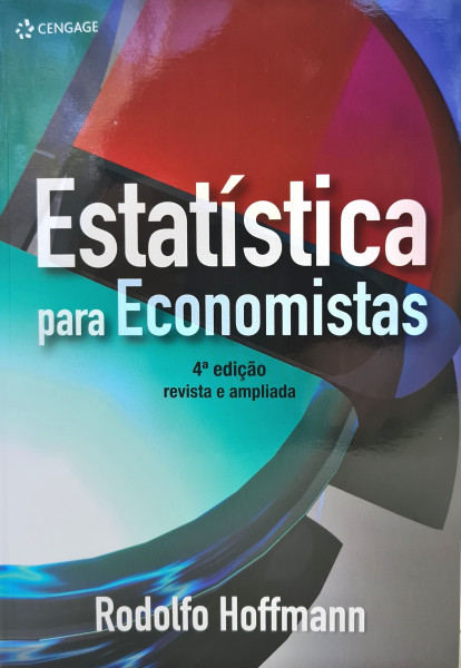 Capa de Estatística para economistas - Rodolfo Hoffmann