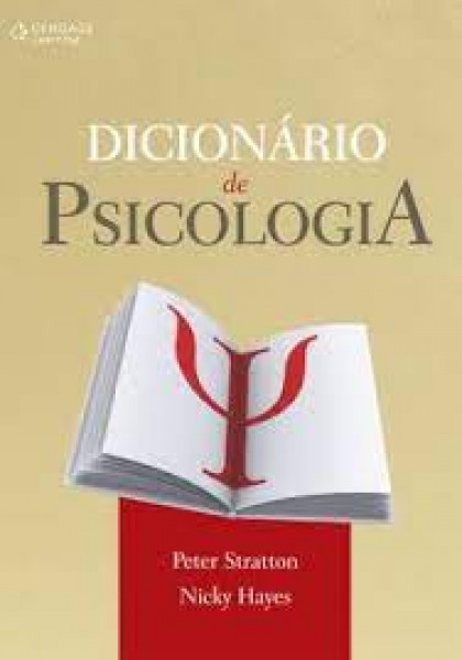 Capa de Dicionário de psicologia - Peter Stratton, Nick Hayes